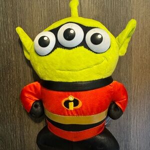 Disney Store Pixar Limited Release Remix Mr. Incredible Alien Plush Toy Story